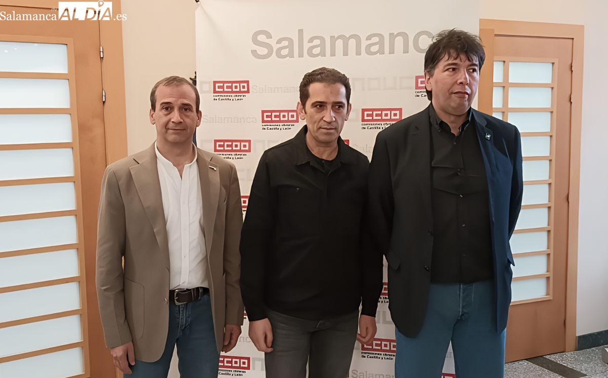 José Fernando Luengo toma las riendas de CCOO en Salamanca: Es un reto que afronto con mucha responsabilidad