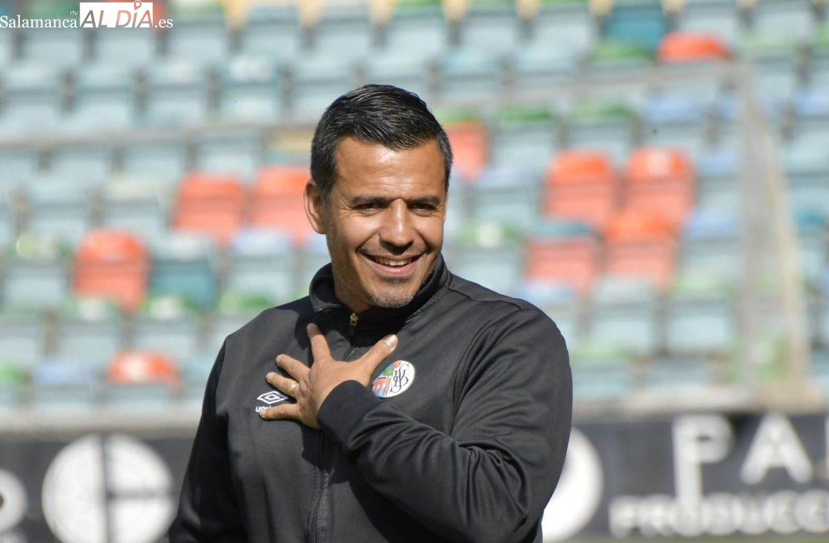 Dueñas no se plantea dimitir en el Salamanca UDS y habla sobre el cambio por Jehu: Jamás se van a hacer cosas para que salga mal