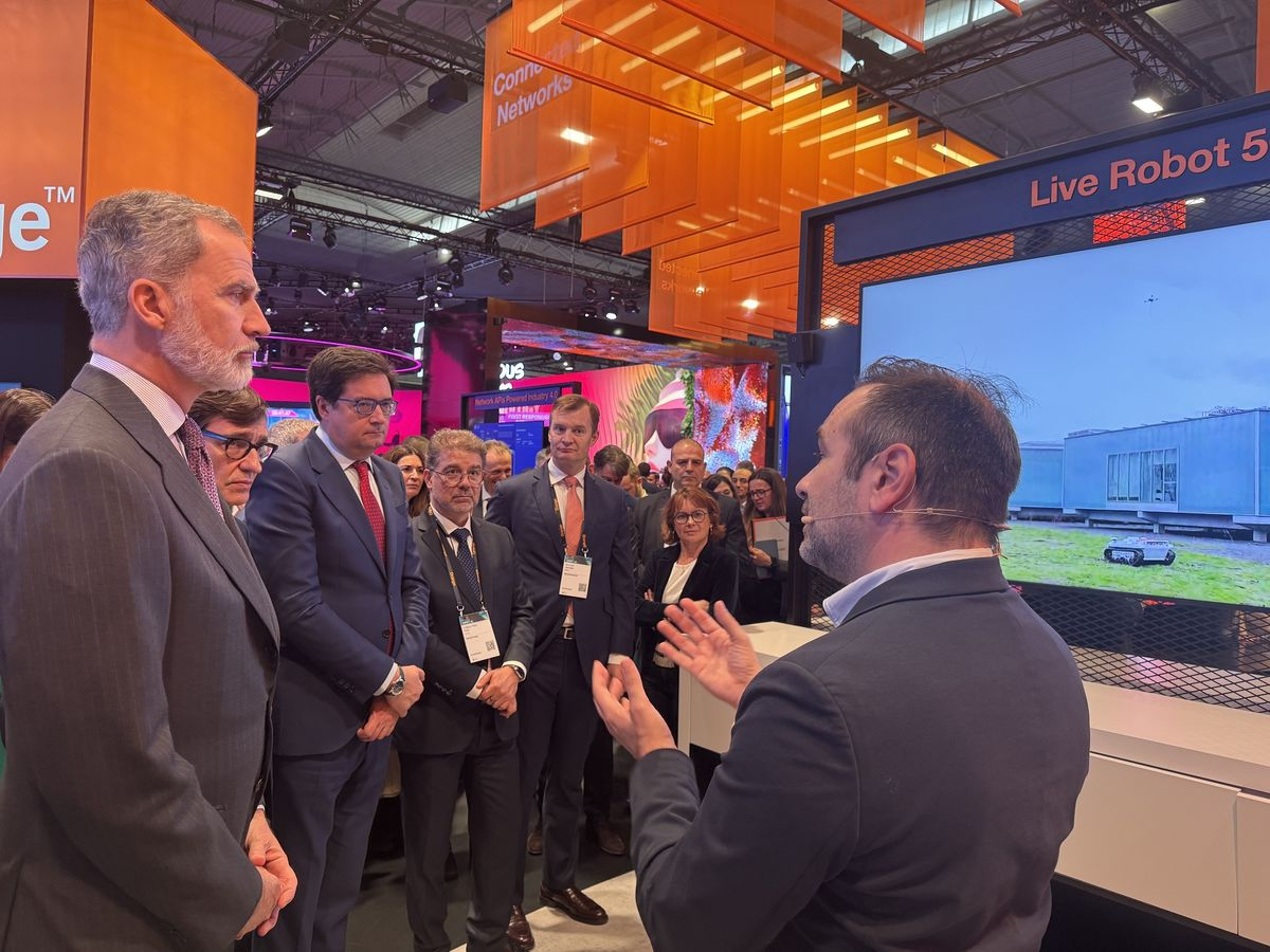 SM El Rey asiste a una demostración de tecnología innovadora salmantina