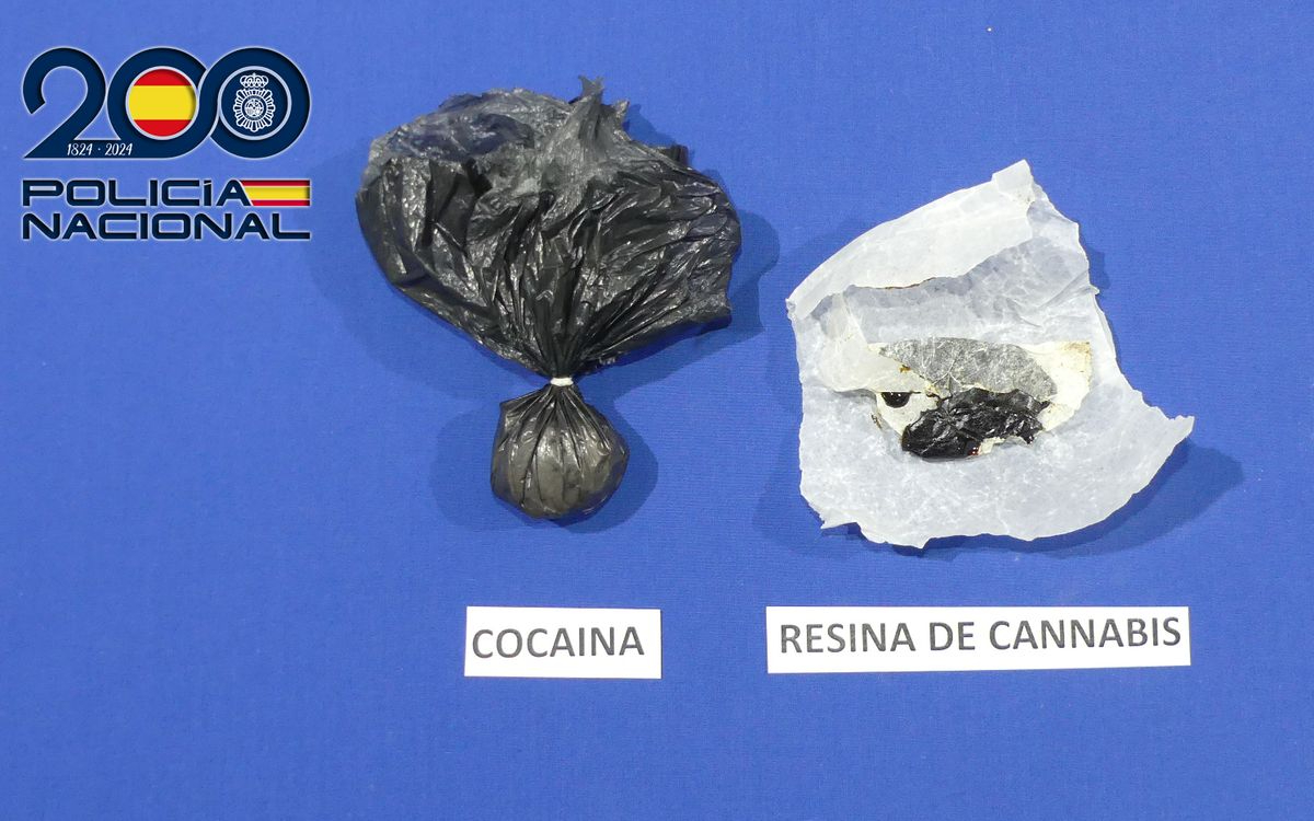 Detenido un joven de 20 años en Salamanca que llevaba cocaína y hachís