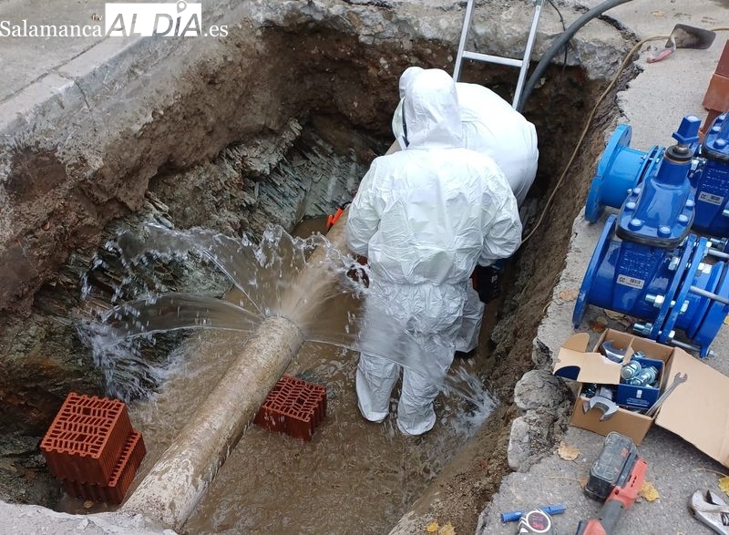Alba de Tormes ahorra 900.000 litros de agua al día gracias a la detección de fugas  
