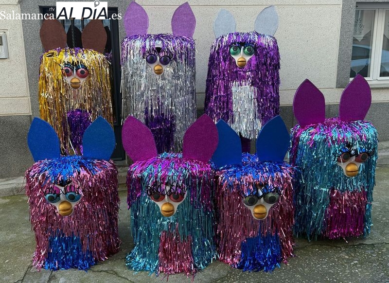 Los Furbys ganan el concurso de disfraces en Alba de Tormes