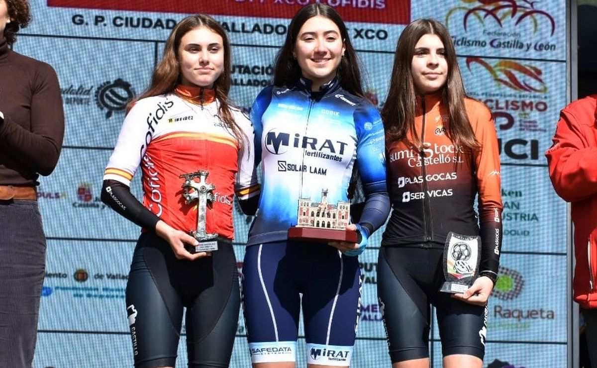Gisela Herrero del Mirat Team gana la segunda puntuable de la Copa de España Cadete de XCO