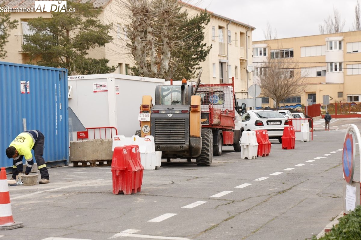 Comienzan las obras para dotar de más accesibilidad y mejores servicios públicos a este barrio salmantino