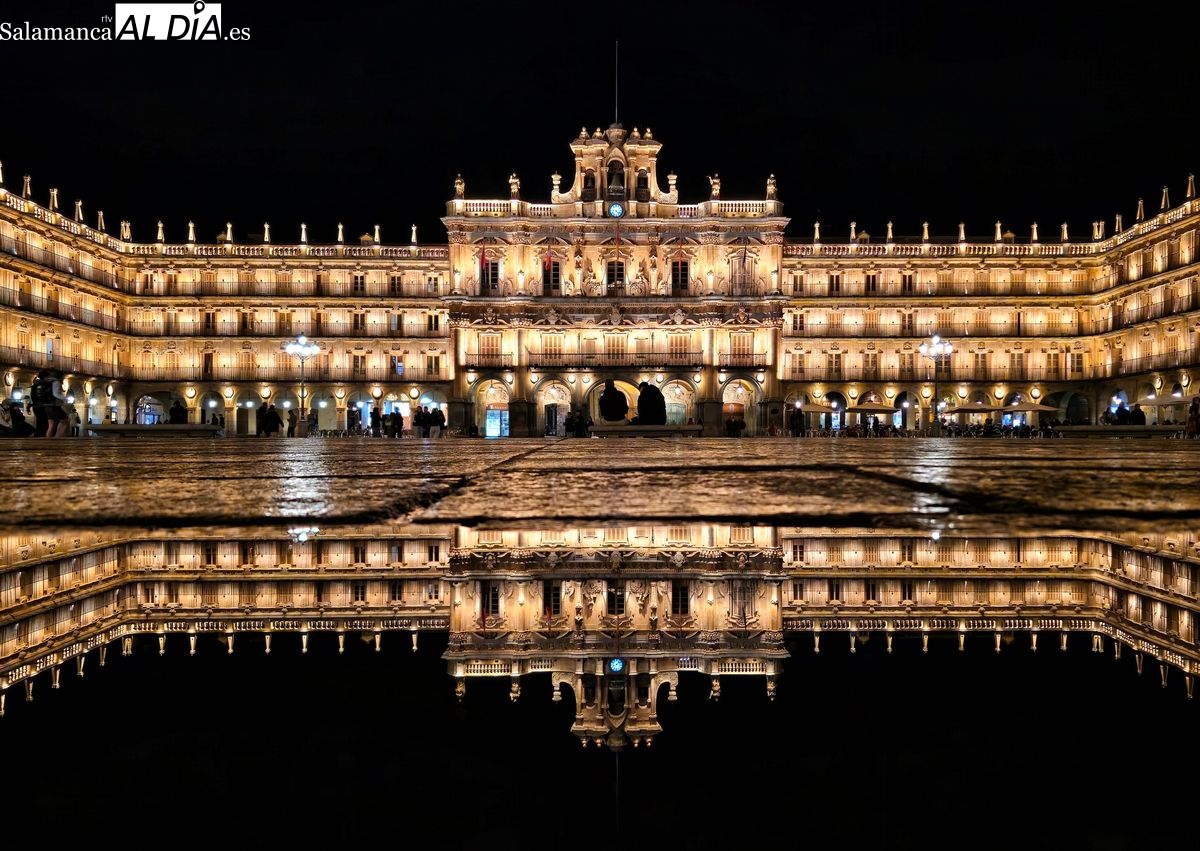 El cambio horario trae tranquilidad a la noche en Salamanca