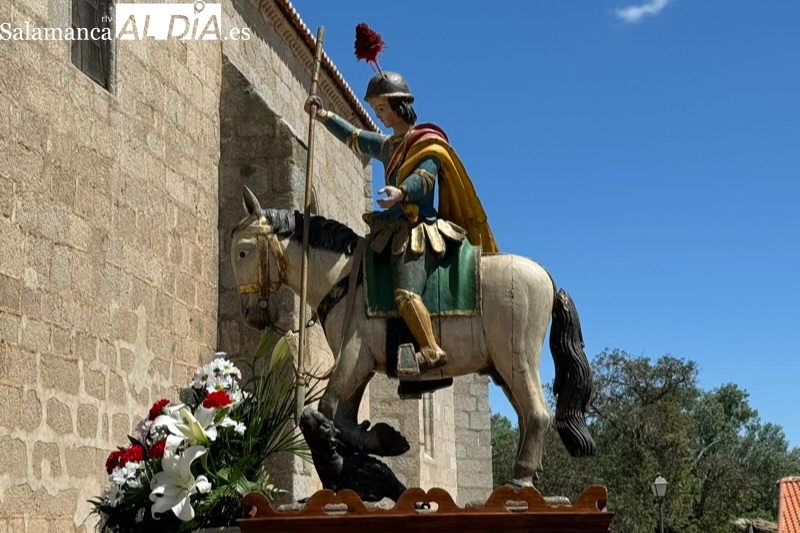 Cinco jornadas festivas para celebrar a San Jorge en Santiago de la Puebla