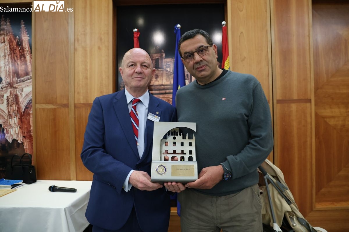 La Casa Escuela Santiago I recibe el Premio Servir 2025 del Rotary Club Salamanca
