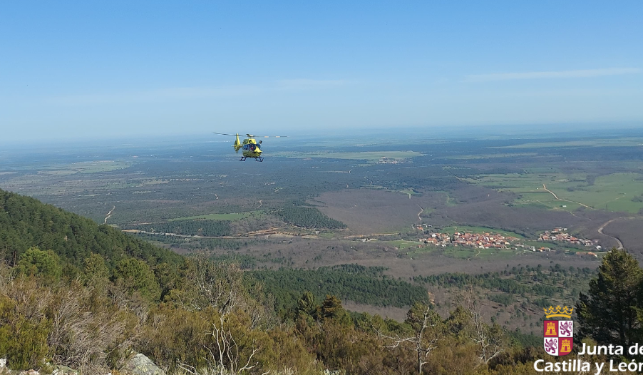 Herido en un ojo un trabajador en El Maíllo mientras realizaba labores de desbroce 