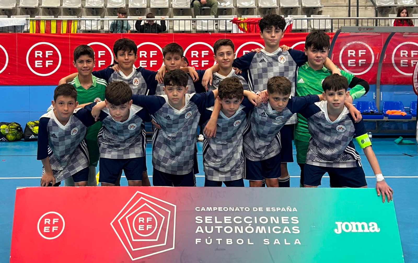 Hugo Vicente juega de titular en el adiós de Castilla y León al Campeonato de España Sub’12