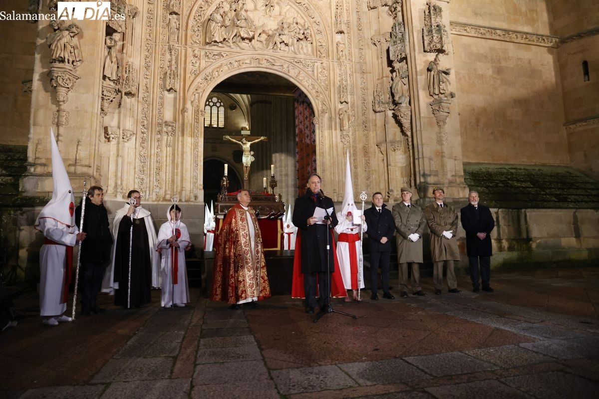 FOTOS | Tradicional Promesa del Silencio de la Cofradía del Cristo Yacente
