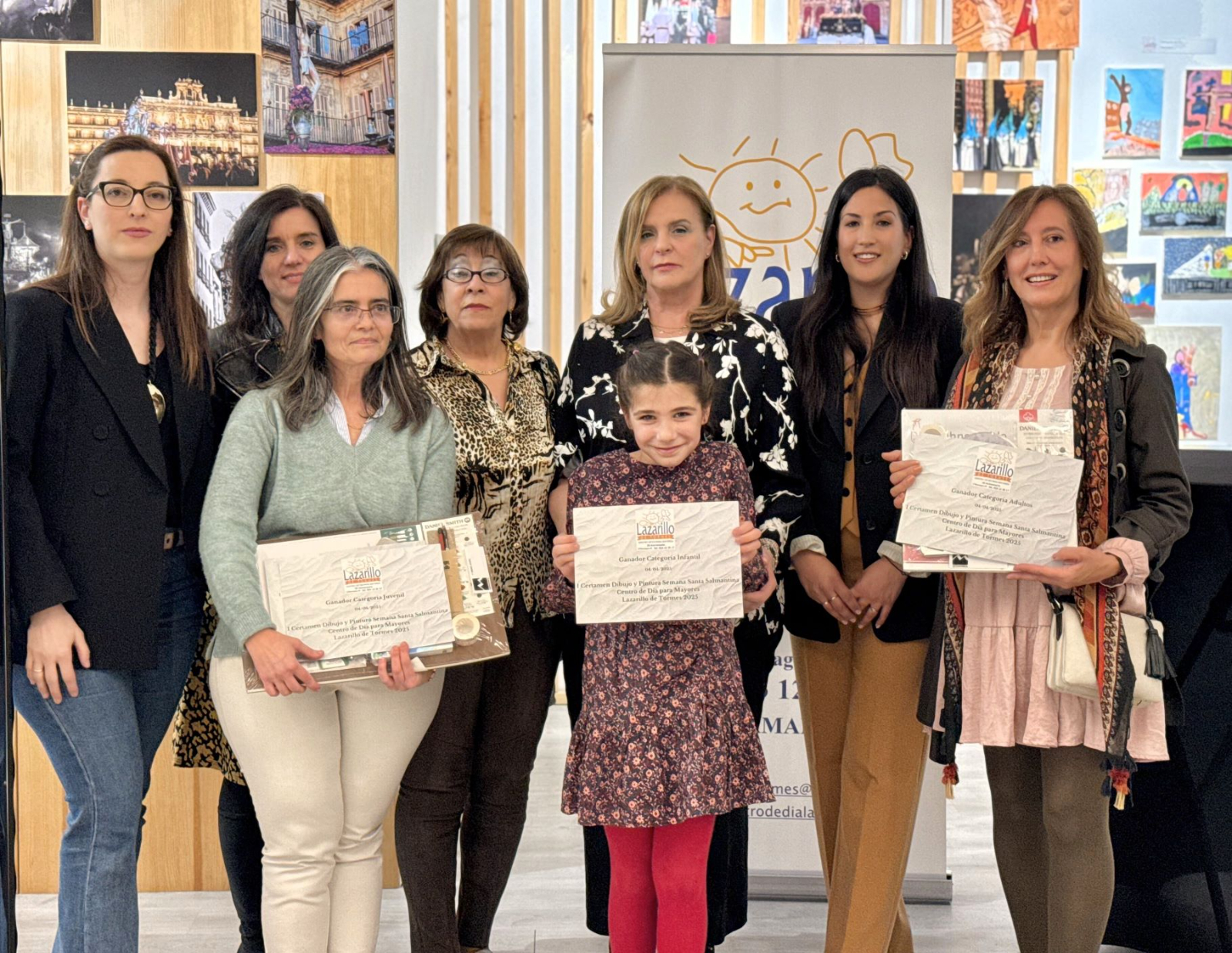 Entregados los premios del I Certamen de Dibujo y Pintura sobre la Semana Santa