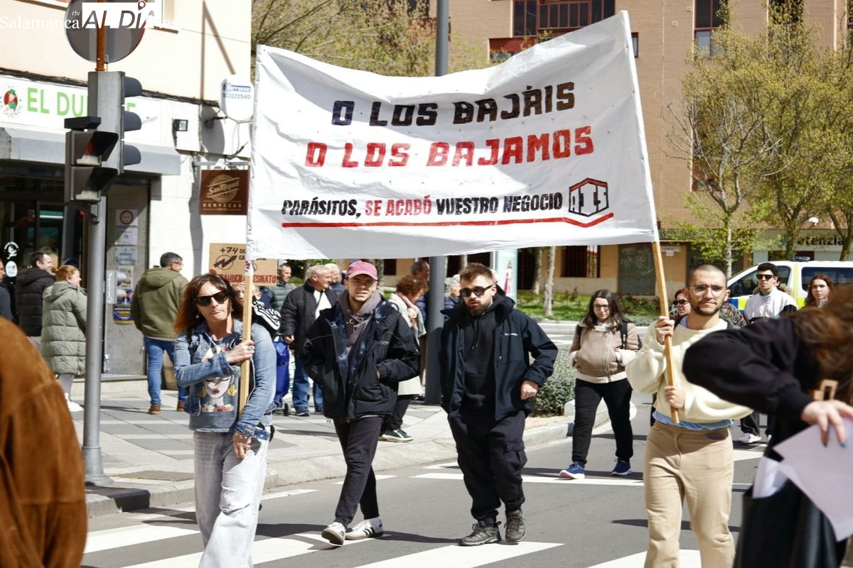 FOTOS | Salamanca se concentra por una vivienda digna y asequible para todos