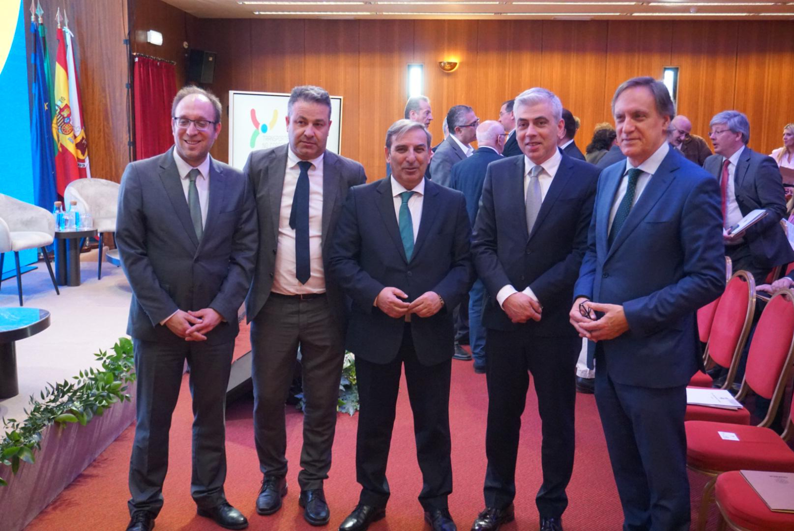 Carbayo firma en Guarda la Declaración Regional Conjunta para el desarrollo ferroviario del Corredor Atlántico en su tramo ibérico