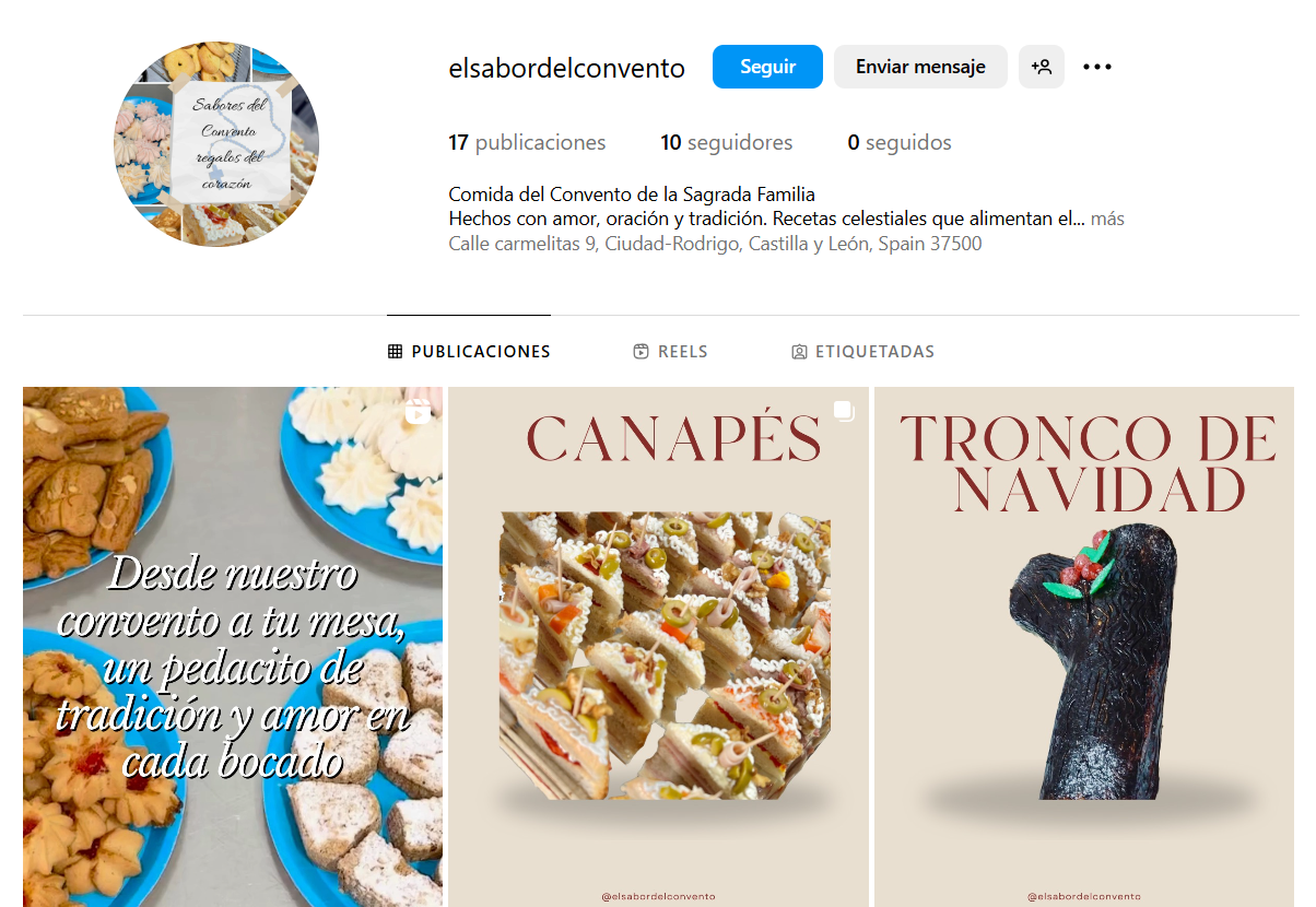 Las Hermanas Carmelitas saltan a Instagram para dar a conocer sus dulces