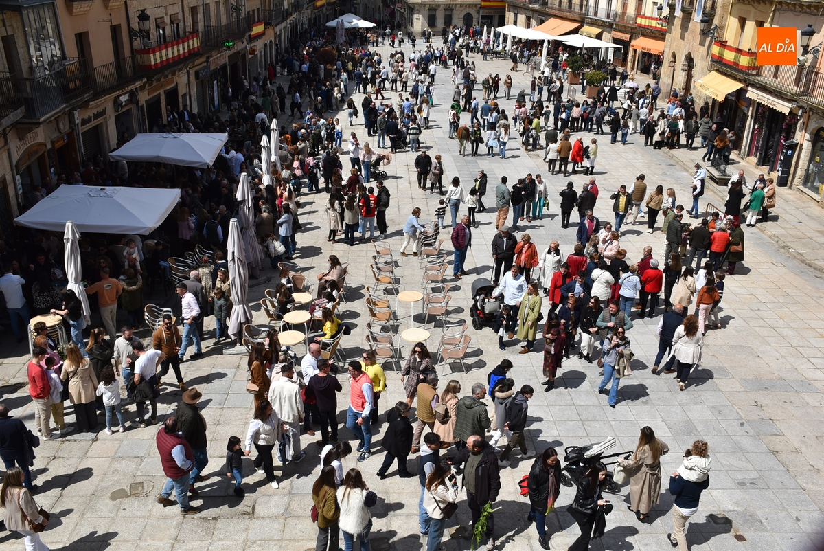 El Domingo de Ramos depara un gran ambiente en el centro histórico mirobrigense