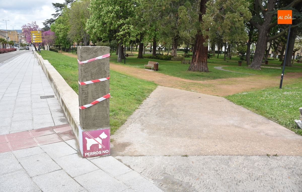 En proceso de reconstrucción el pilar derribado en La Florida