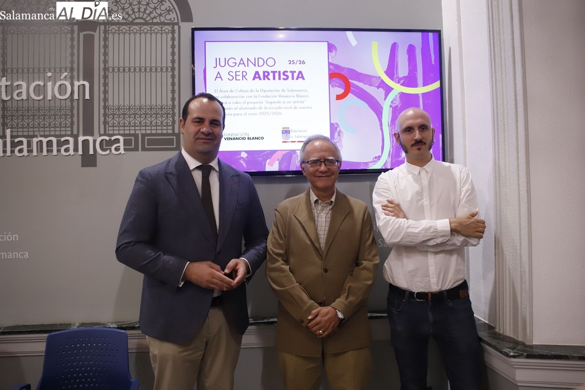 La Diputación y la Fundación Venancio Blanco acercan el arte a escolares de municipios rurales