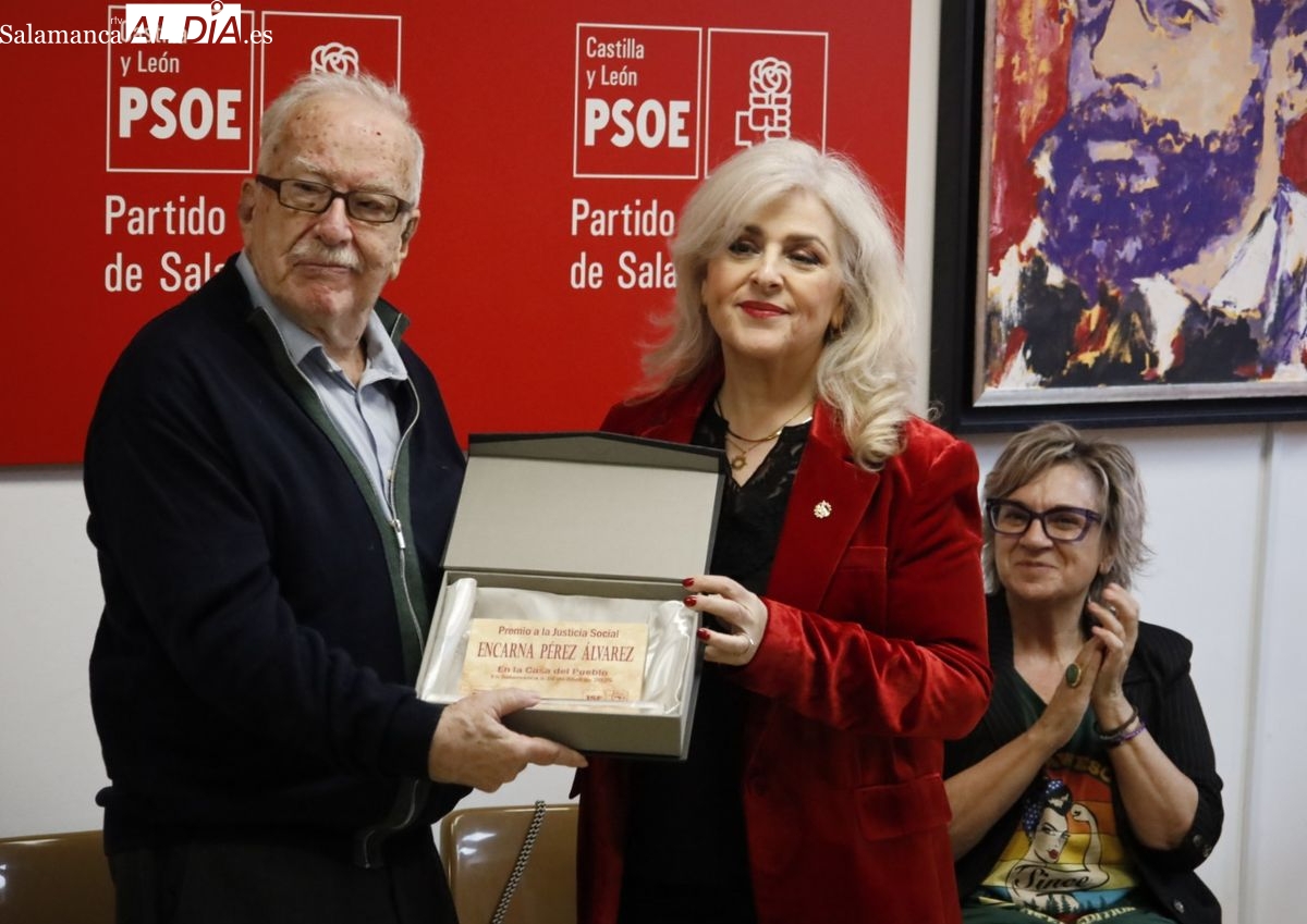 Pedro Serrano-Piedecasas Fernández, galardonado con el Premio a la Justicia Social Encarna Pérez Álvarez