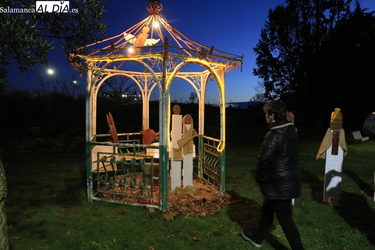 Asprodes viste de primavera el parque San Nicolás en Vitigudino