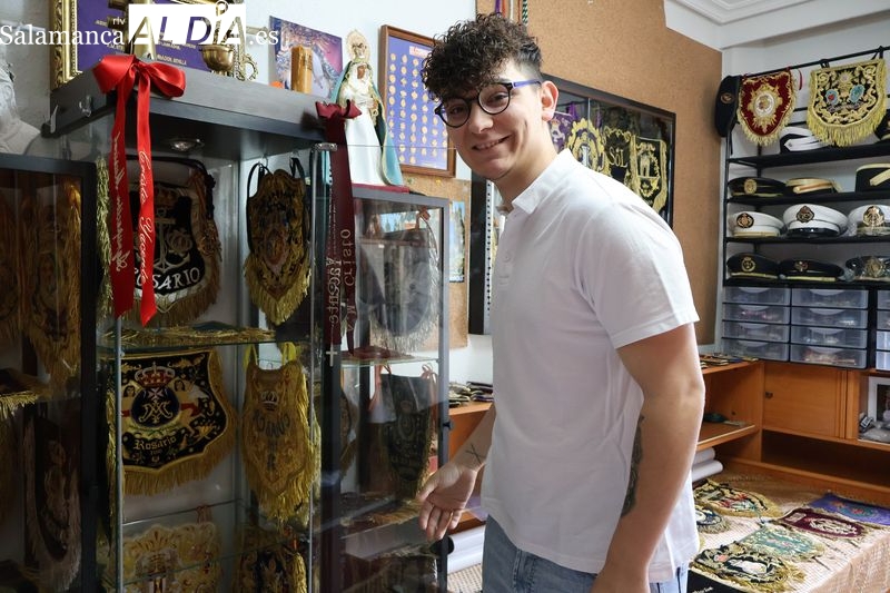 Pablo Barragán, pasión por la Semana Santa desde el corazón de Alba de Tormes