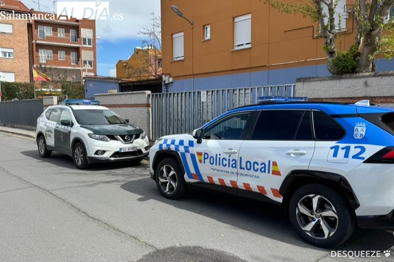 Cinco detenidos por un presunto hurto en Peñaranda tras un gran operativo de Guardia Civil y Policía Local 