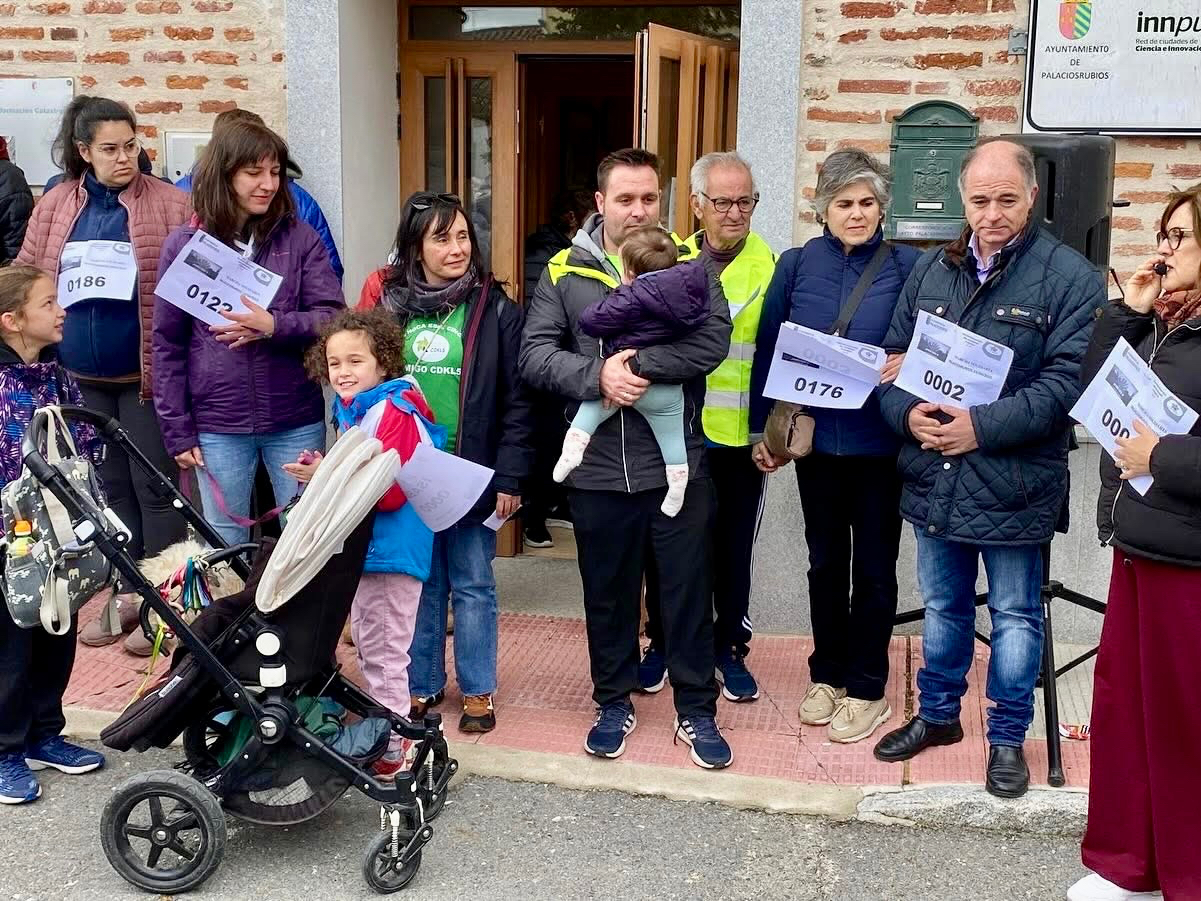 Palaciosrubios se vuelca en la Marcha Solidaria en apoyo a la Asociación de Afectados CDKL5 