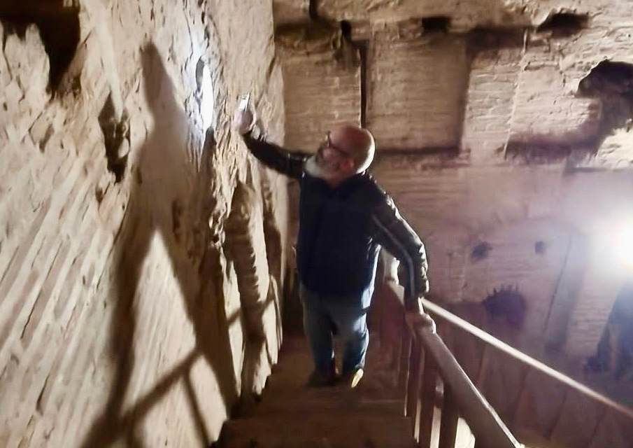 La Diocesis analiza sobre el terreno el estado de la iglesia de San Pedro y anuncia acciones junto al Ayuntamiento de Villoria 