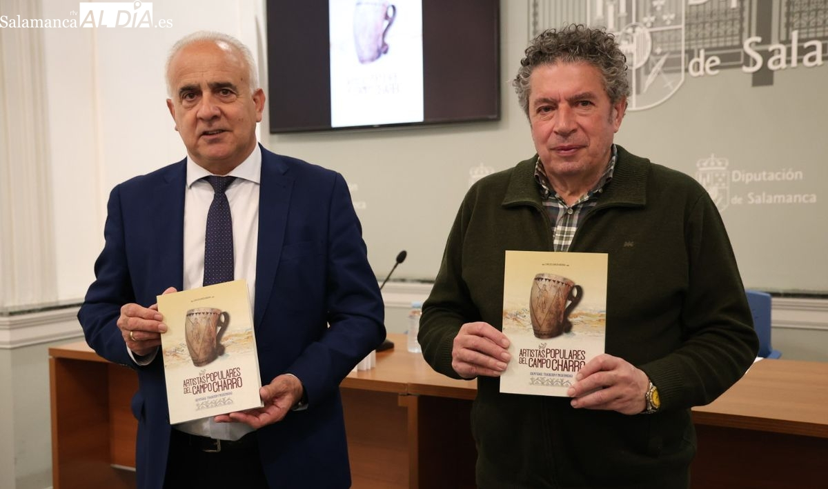 Ve la luz un libro de Carlos García Medina sobre los artesanos populares del Campo Charro