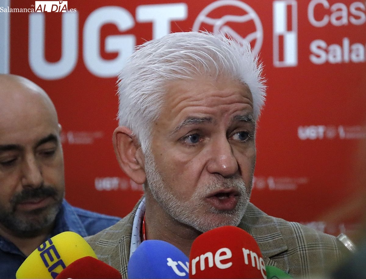 En Salamanca queda mucho por hacer, afirma Marce Muñoz, reelegido como secretario provincial de UGT
