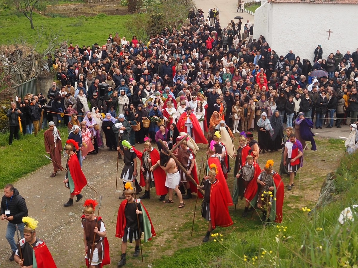 La Pasión Viviente de Serradilla del Arroyo estrena su condición de Fiesta de Interés Turístico Regional