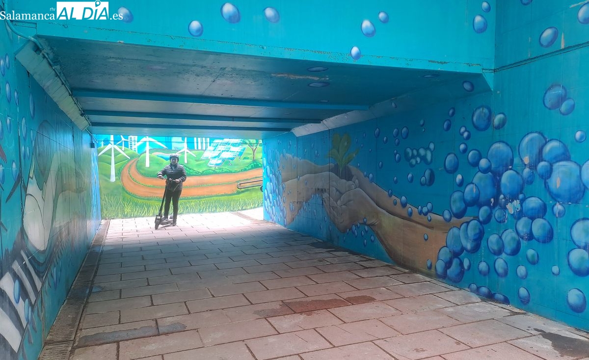 El paso subterráneo del apeadero de La Alamedilla vuelve a estar operativo