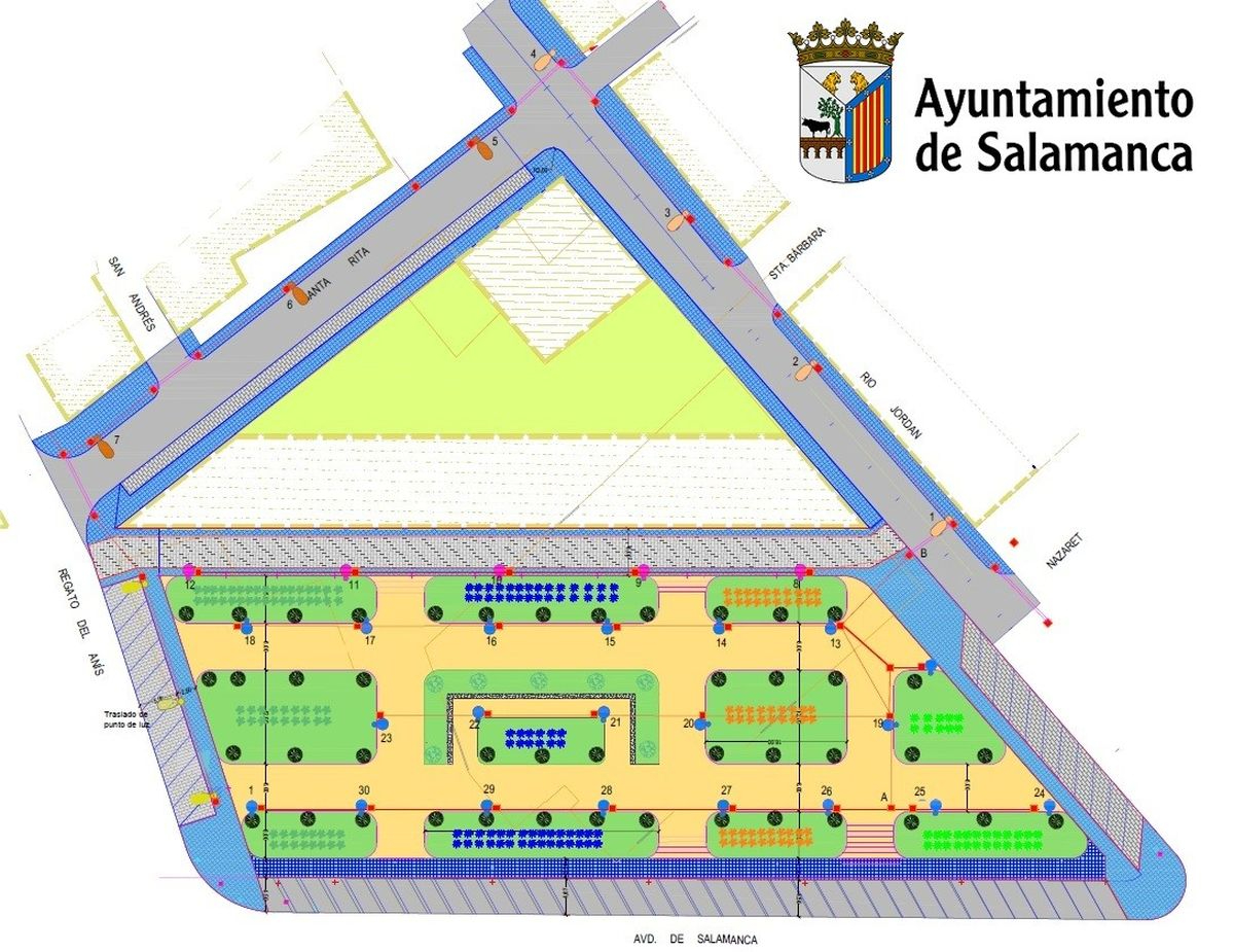 Licitadas las obras que concluirán la urbanización de la avenida de Salamanca en el barrio Blanco