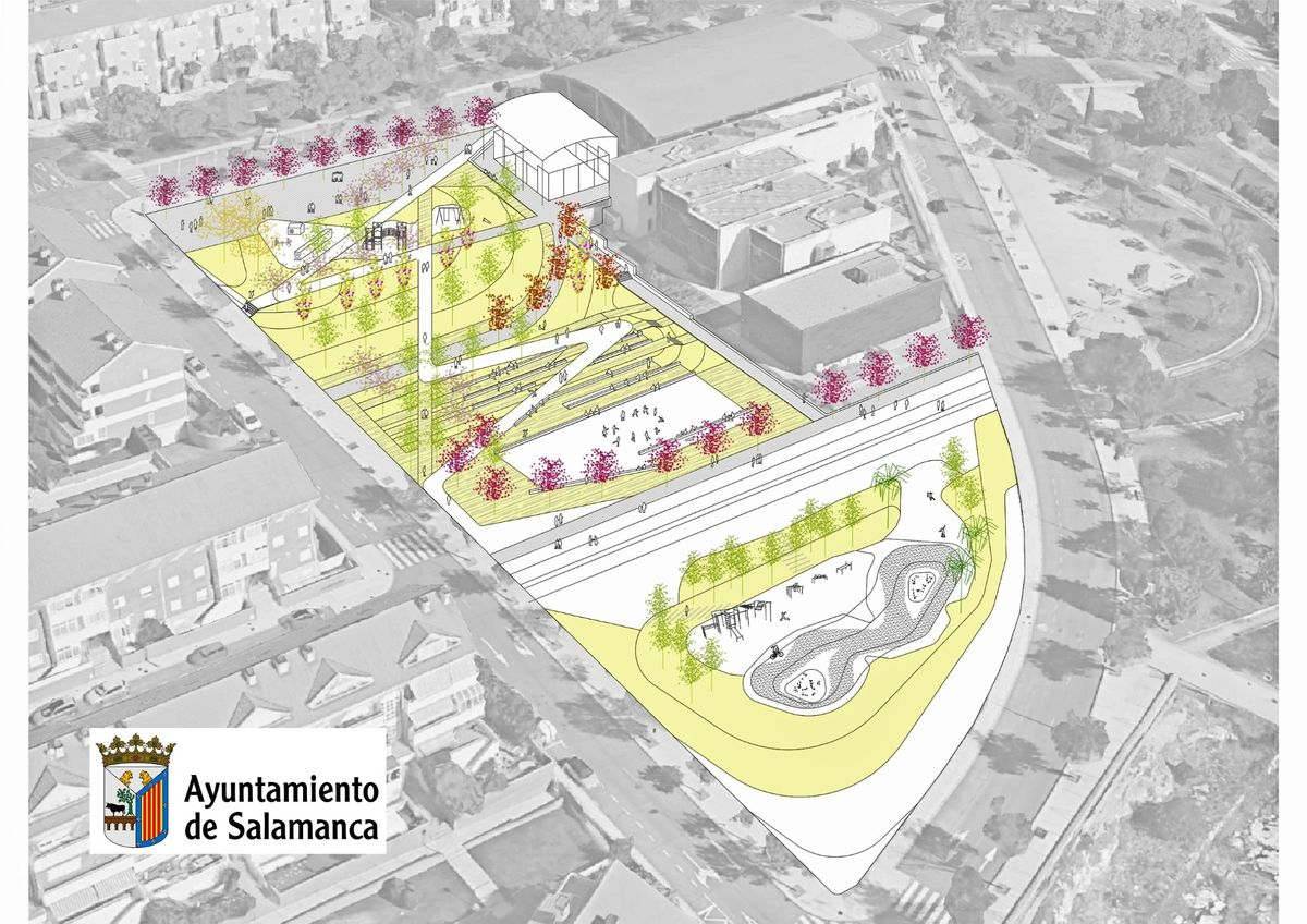 Así será la nueva plaza de tres plataformas en Vistahermosa