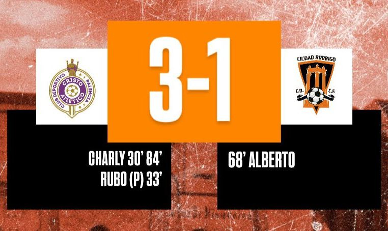 Tarde negra para el Ciudad Rodrigo: cae ante el Cristo Atlético y todos sus rivales directos puntúan