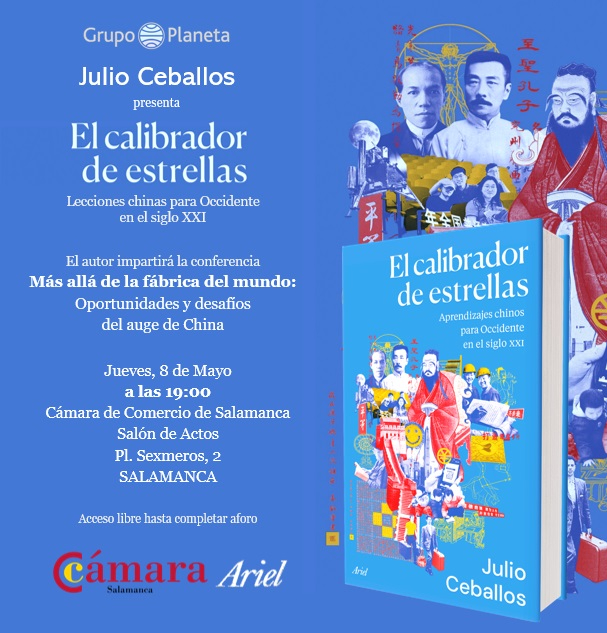 Julio Ceballos analiza en Salamanca el futuro de China y las oportunidades de negocio