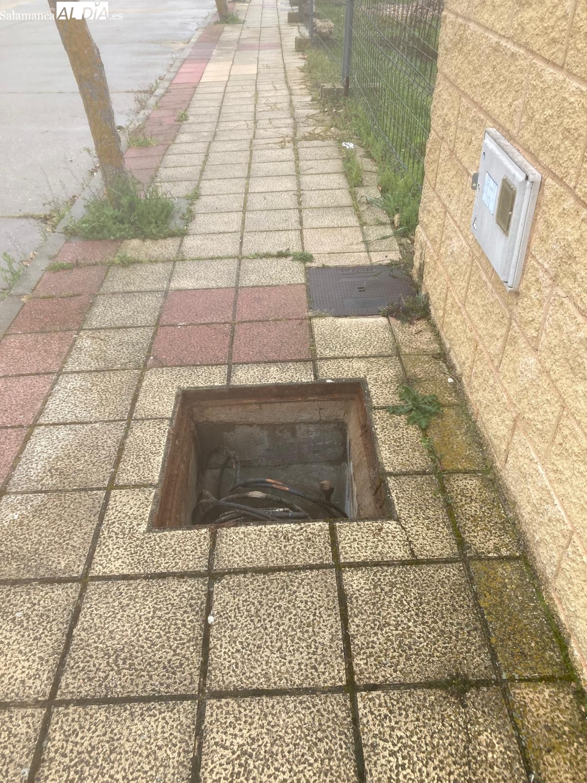 Se repiten los robos en Cabrerizos: 7 nuevas tapas de alcantarillas desaparecen 