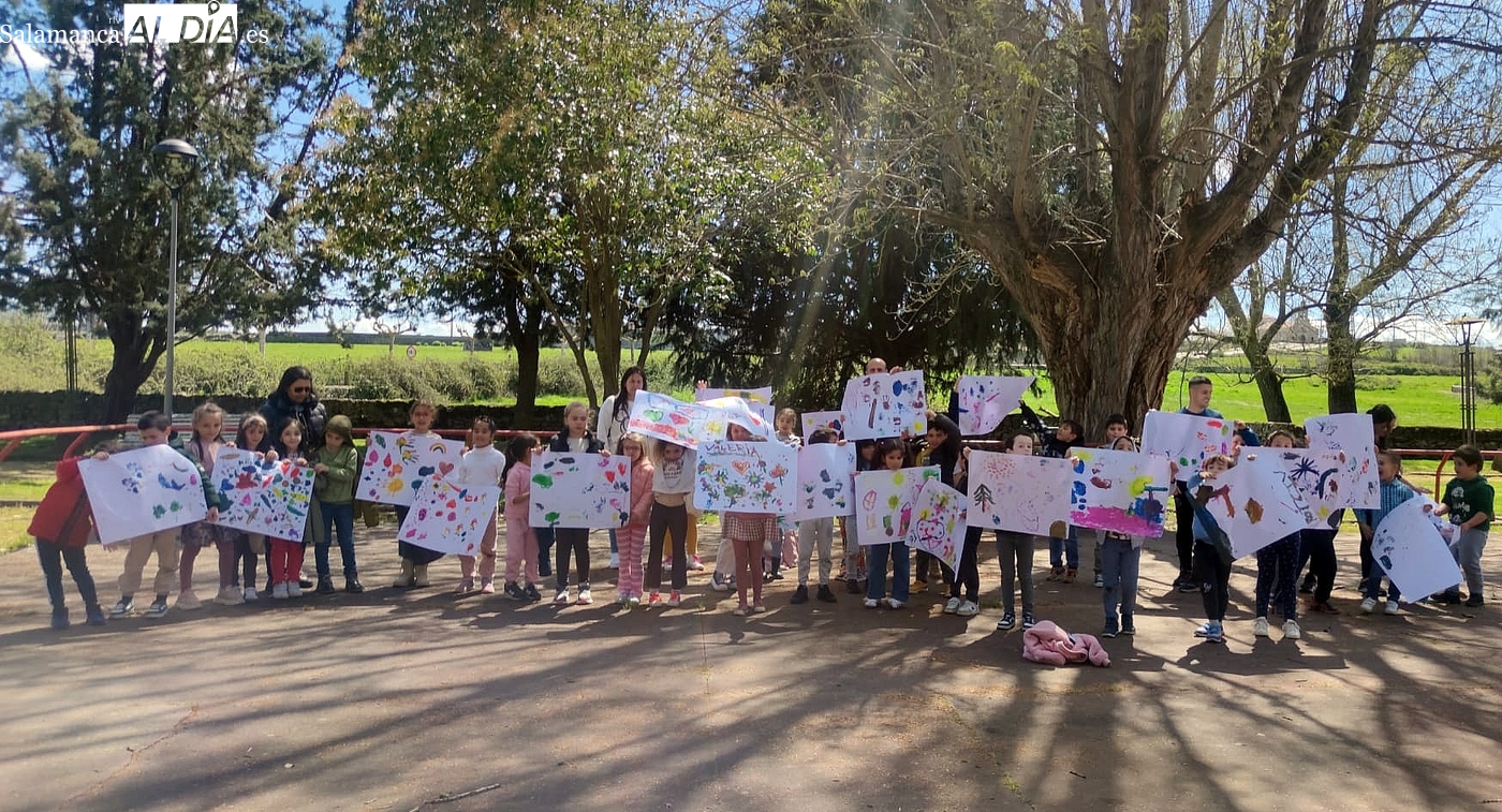 La Universidad de Salamanca lleva el arte a los más pequeños de Vitigudino con el programa ‘Provincia Universitaria’  