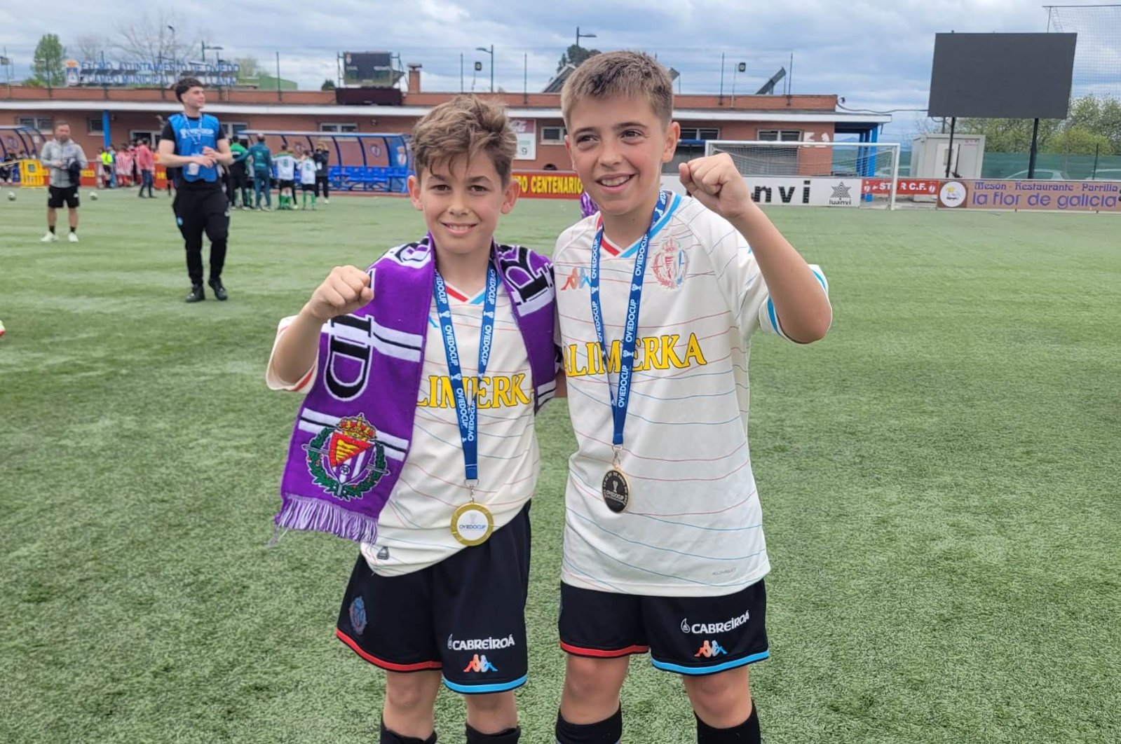 Juan Benito se proclama campeón de la Oviedo Cup con el Real Valladolid
