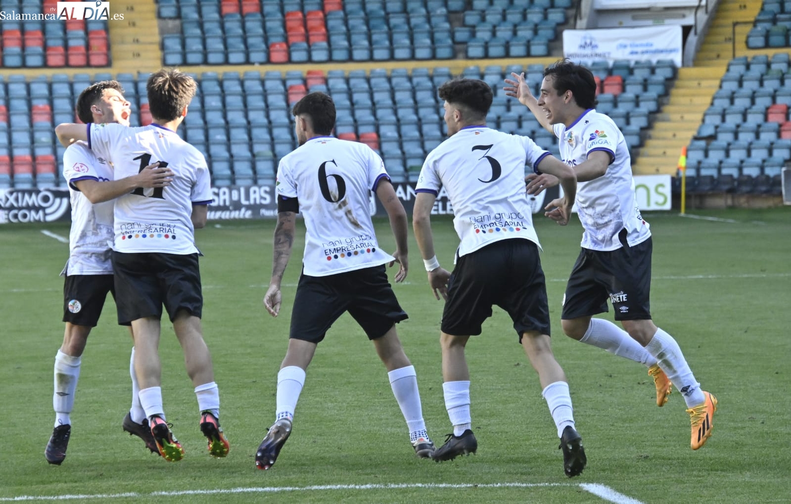 Set del filial del Salamanca UDS al Peñaranda en el Helmántico (6-1)