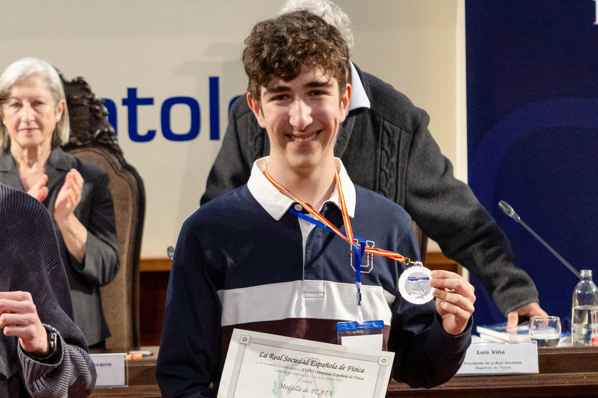 El salmantino que ganó la Olimpiada Nacional de Matemáticas logra la plata en la Olimpiada Española de Física