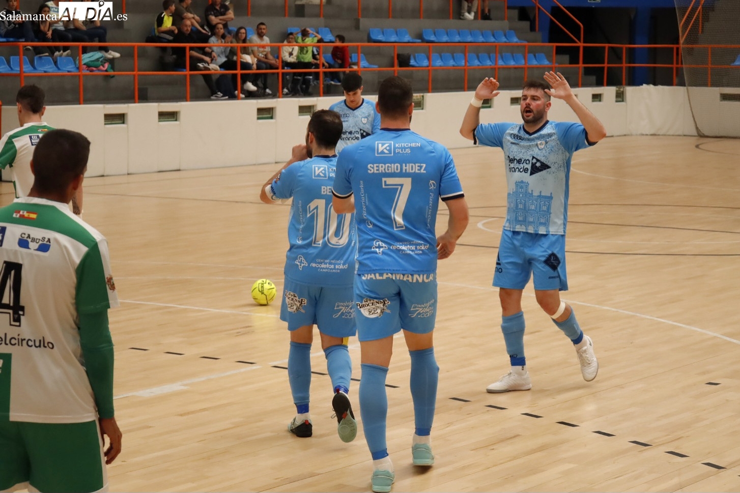 Goleada del Salamanca FS al Juventud del Círculo (18-0)