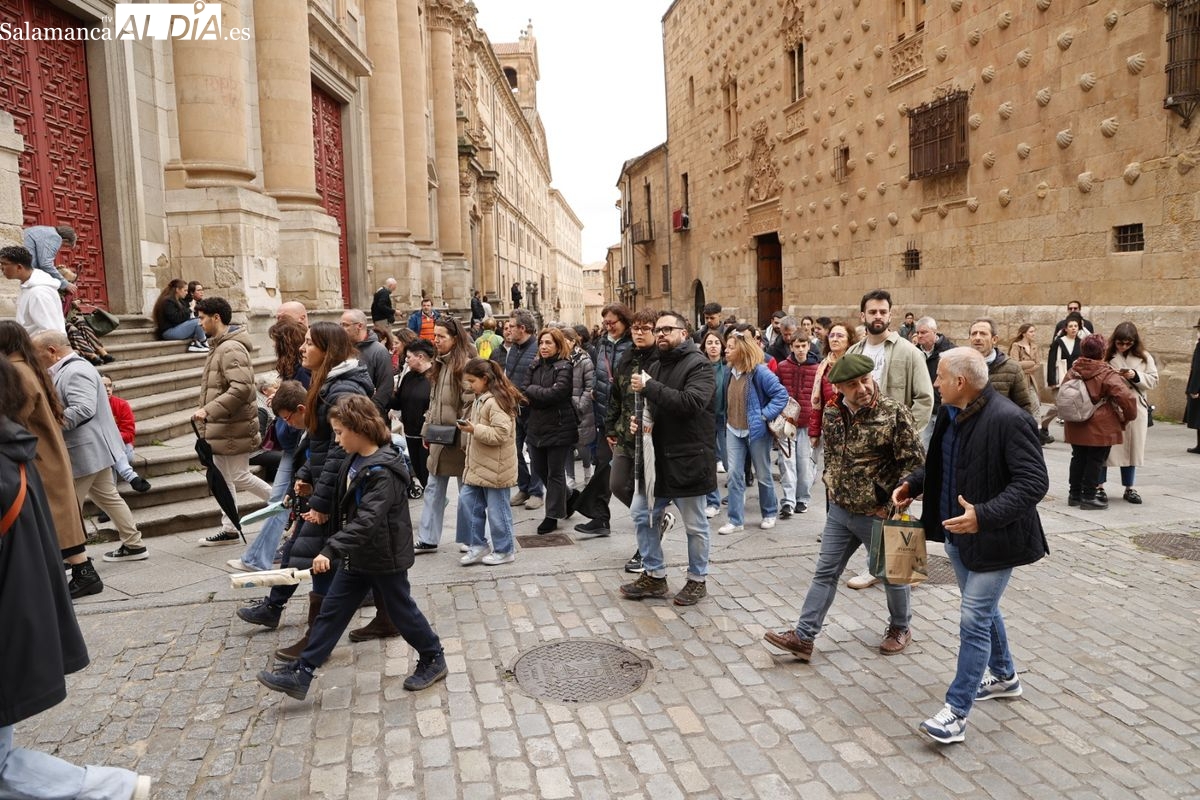 VÍDEO Y FOTOS | Así está el centro de Salamanca este Domingo de Ramos