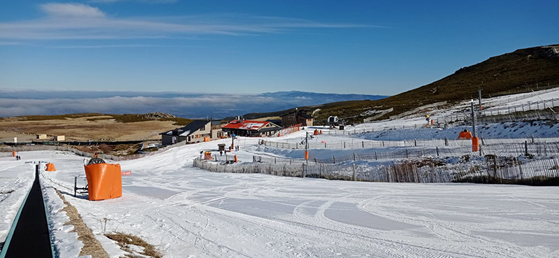 La Covatilla se cuela entre las diez temperaturas más bajas de este sábado