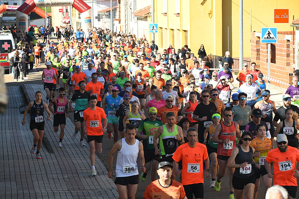Doble récord histórico en una mañana de sol radiante con más atletas que en los últimos años