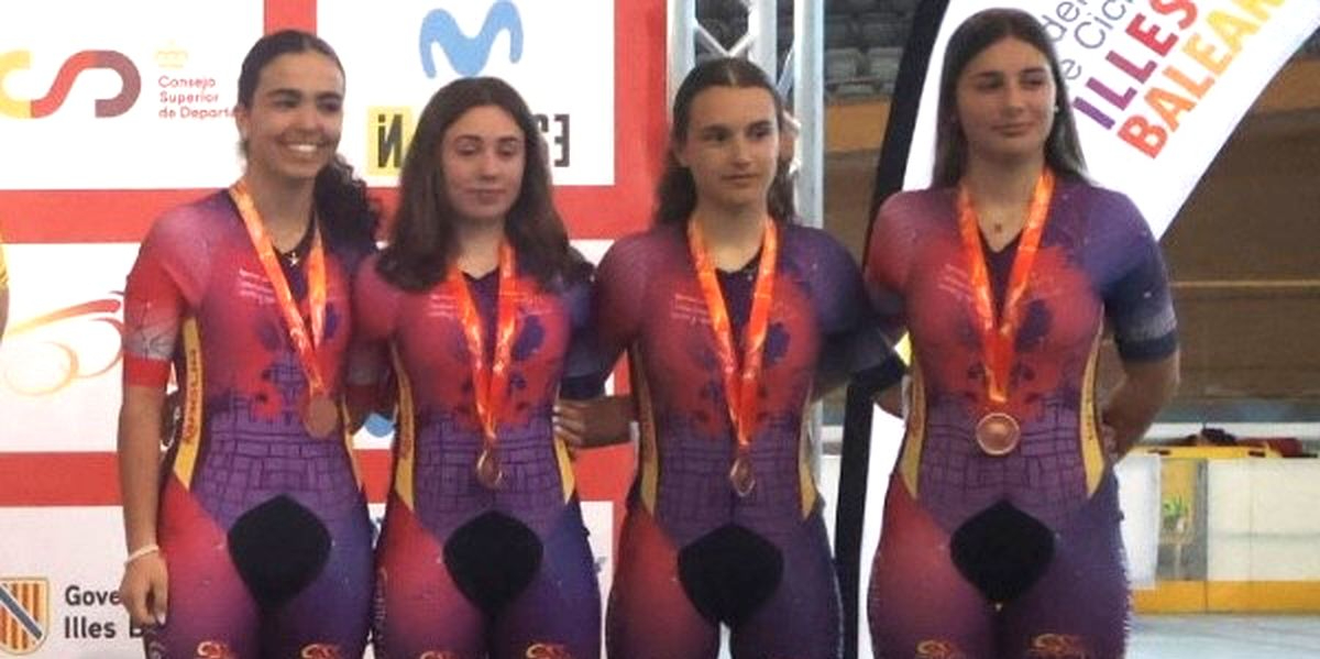 El Mirat Team conquista cuatro medallas en los Campeonatos Nacionales de pista 