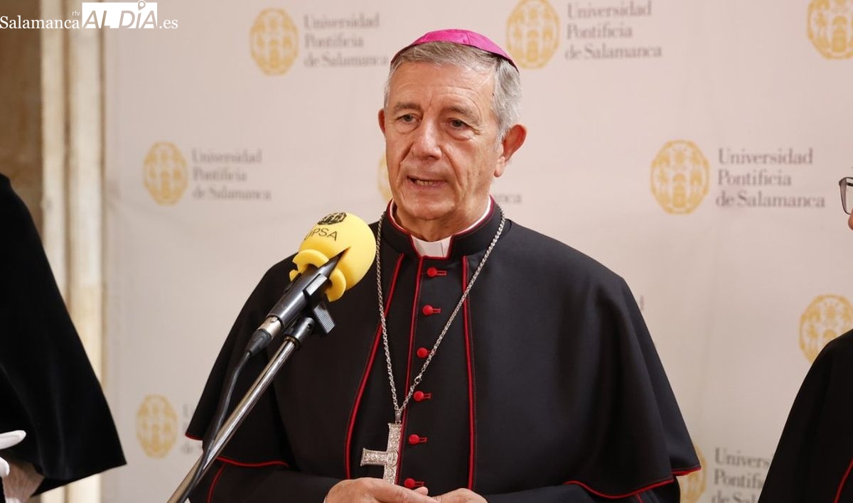 Jose Luis Retana, obispo de Salamanca. Foto de archivo