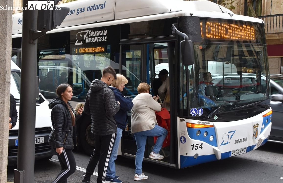 El uso del autobús urbano de Salamanca será gratuito para menores de 14 años desde julio