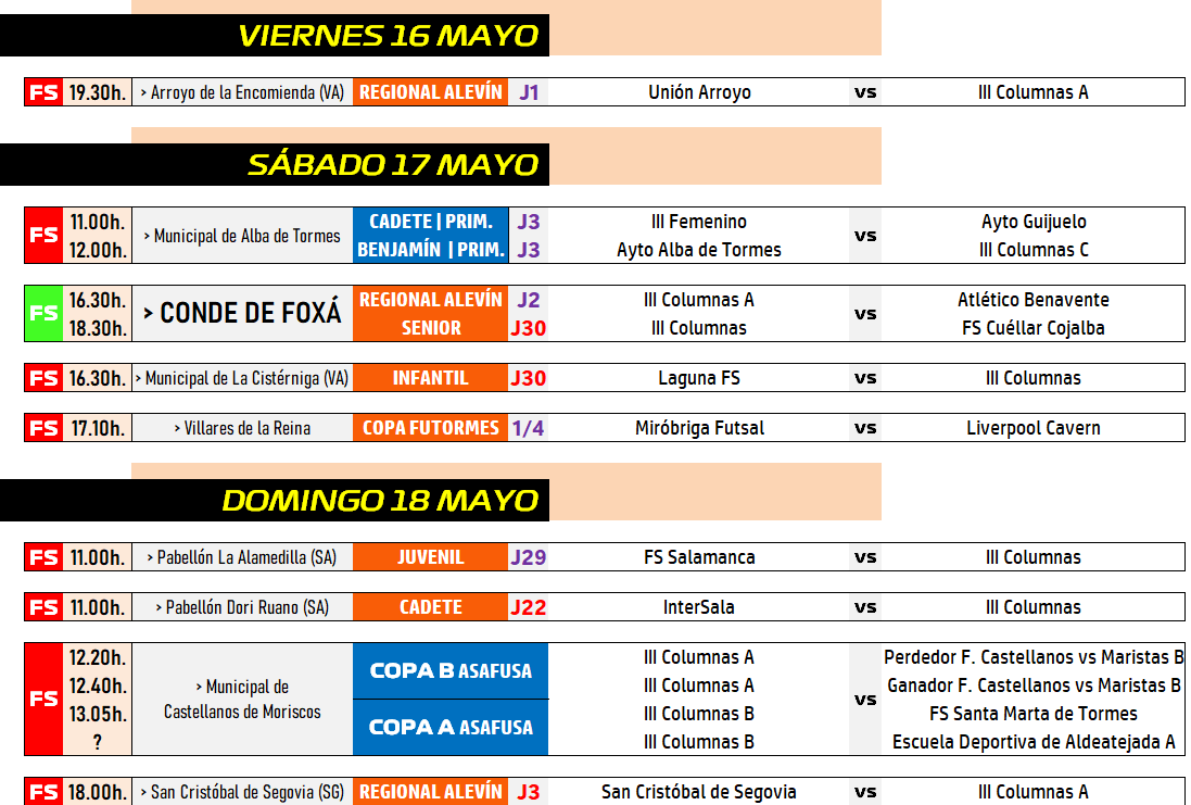 /AD [16-18 MAY] El III Alevín A afronta en 48 horas frenéticas la lucha por el título regional