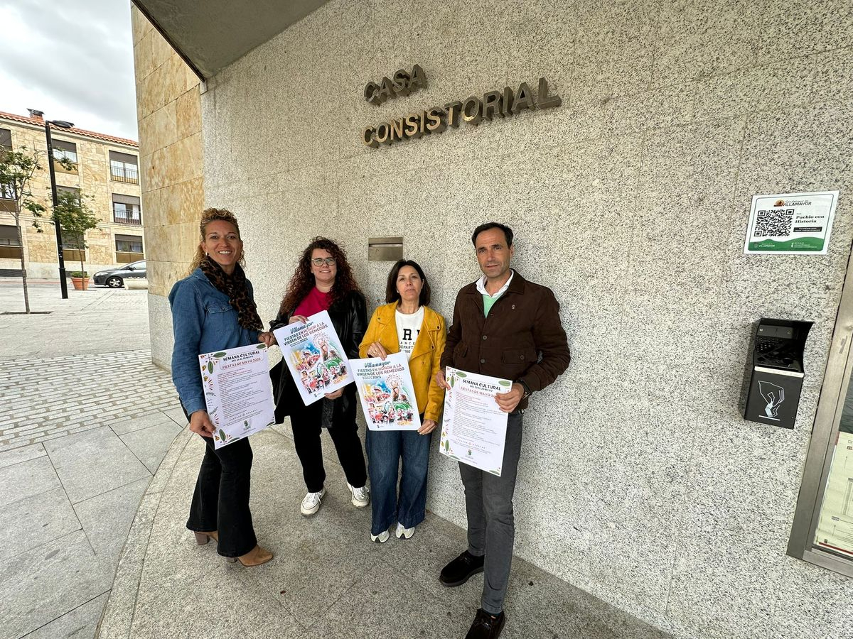 Villamayor se engalana para sus fiestas: un completo programa cultural y lúdico del 23 de mayo al 2 de junio