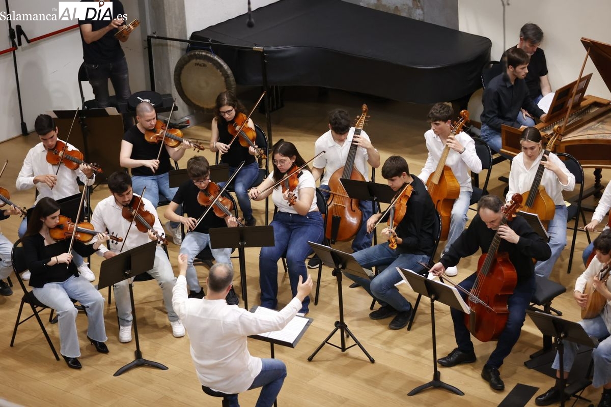 VÍDEO | Alumnos del Conservatorio de Salamanca escenifican la ópera barroca Dido y Eneas